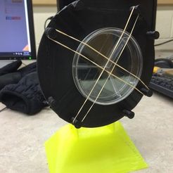 Front_display_large.jpg Free STL file Open Source Petri Dish Media Rotator・3D print design to download