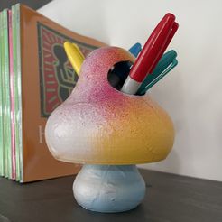 IMG_5328.jpeg Archivo STL Champi Olla Alta・Diseño de impresora 3D para descargar
