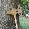 5258fb4c4d4b8340ffe3585527ed769a_display_large.JPG Skyrim dwarven one hand axe , 3d printable version for cosplay and props