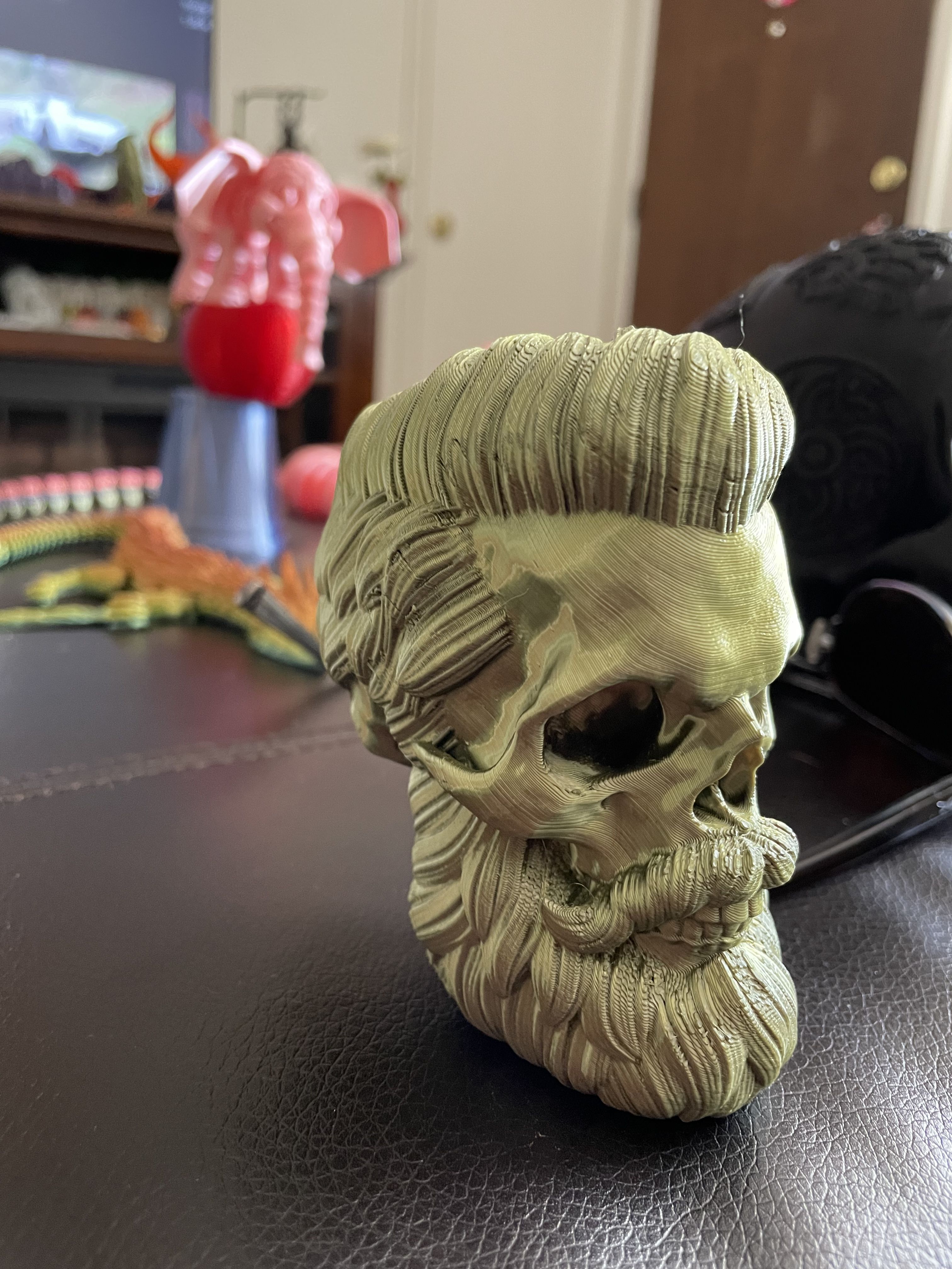 3d Printer Beard Skull Collection Nº1 • Made With Longer Lk5 Pro・cults 