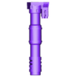 Weapons turret big long canon V2.stl Redivivus Heavy Tank