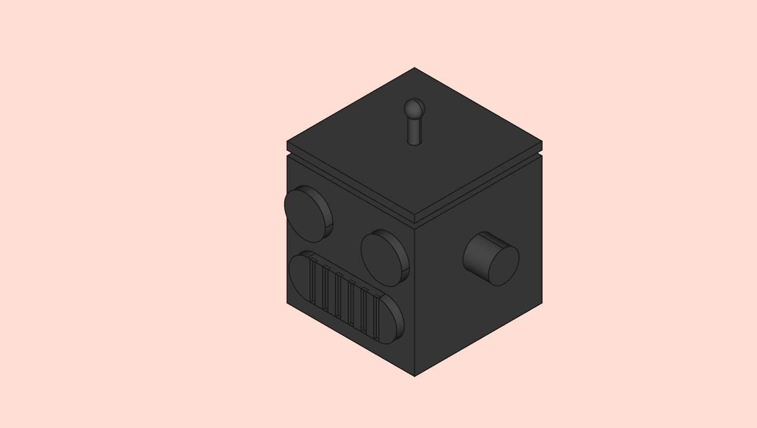 Free STL file Robot Box・3D print object to download・Cults