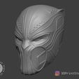 4.png Killmonger Golden Jaguar - Fan Art for cosplay 3D print model
