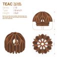 Teac_18_Branch_Ball.jpg TeaC | Tea Light Holder | Branch Top (18) *Ball