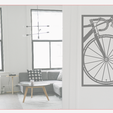 mdf-bike-2.png Modern Office Room Decoration Bike Lover Biker Art Best Gift