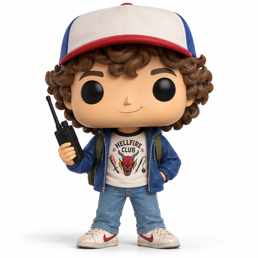 Dustin Henderson – Stranger Things | IA Funko | 3D Printable STL