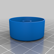 btntoilettev3.png STL-Datei Flush toilet button kostenlos herunterladen • Vorlage für 3D-Drucker, reminoos