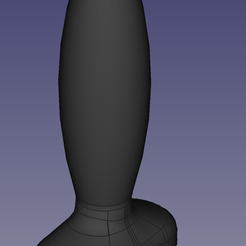 X3-A-S-75x20mm.png STL file Butt Plug - 75x20mm・3D printer design to download