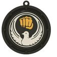 b6174edb-8726-4223-a758-c1924765ded1.jpg Wado-Ryu Karate Medallion/Keyring