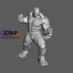 Hulk.jpg Бесплатный STL файл Hulk 3D Scan・Дизайн 3D-принтера для скачивания