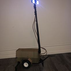 1/14 LT01 Floodlights Trailer