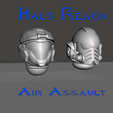 air-assault.png Halo Air Assault - Reach Kat Helmet Space Marine Compatible