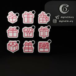 LLAVEROS-NAVIDEÑOS-REGALOS.jpg CHRISTMAS KEYCHAINS GIFTS 🎅🎅 MEGAPACK X9