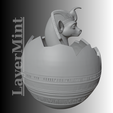 ETSY-2.png 法老龙幼体 | 埃及蛋奇幻 3D打印 | STL + OBJ 文件