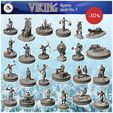 Pack-viking-figurines-1.jpg Viking figures pack No. 1 - North Northern Norse Nordic Saga 28mm 20mm 15mm