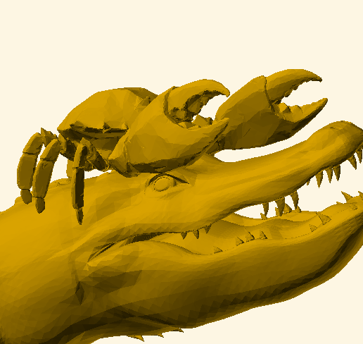 Florida Reindeer - 3D model önizlemesi