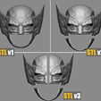wolverine_helmet_011.jpg Wolverine Cosplay Helmet - Marvel Cosplay Mask - Halloween Costume