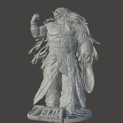 0.png DEMON KING GANONDORF TOTK  - EXTREME DETAIL STL MESH - LEGEND OF ZELDA TEARS OF THE KINGDOM -