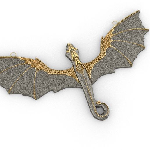 Dragon Pendant 3D model 3D model