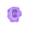 supported_Barrels_tripletap_001_00.stl Triple Tap Cannon - Mech Knight Class Weapon system - Two Taps and a Tickle