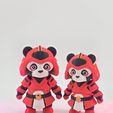 20250703_191750.jpg 🎴 Samurai Panda - Figure imprimable en 3D 🐼⚔️