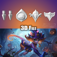 neekowitch04.png Accessoires Bewitching Neeko League of Legends Fichiers STL