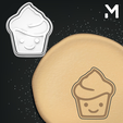 Kawaiicupcake.png Cookie Cutters - Cute Food