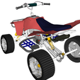 5.png ATV CAR TRAIN RAIL FOUR CYCLE MOTORCYCLE VEHICLE ROAD 3D MODEL 7