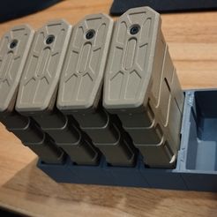 Drziak-male-M4.jpg STL file M4 small magazine holder・3D printing template to download