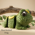 4.png Flexi knitted Frog