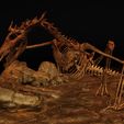 CrocoDragon-3.jpg Dragon Skeleton Diorama