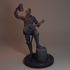1.png Файл STL Drunken Bard・3D-печать дизайна для загрузки