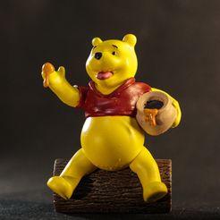 Winnie_01.jpg Archivo STL Winnie the Pooh / Winnie the Pooh・Idea de impresión 3D para descargar