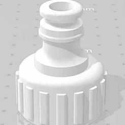 Raccord-rapide-bouchon-soda1.jpg STL file Quick coupling plug・3D printing design to download