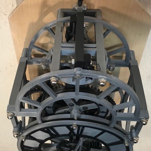 top.jpg Descargue el archivo 3MF gratuito Reloj impreso en 3D de Christian Huygens • Objeto imprimible en 3D, JacquesFavre