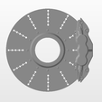 2.png Oversize Solid Brake Rotor, Drilled with Caliper - "Real-Rims"