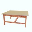 0_00024.jpg TABLE 3D MODEL - 3D PRINTING - OBJ - FBX - MASE DESK SCHOOL HOUSE WORK HOME WOOD STUDENT BOY GIRL