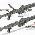 ae1a9633-4f80-4adb-a85b-1cd388acfdb4.jpg Open reload and barebones versions Star Wars DC15 A rifle with enhanced detail for 1:12 , 1:6 and 1:1 figures and cosplay