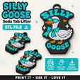 0aa7540a-93a8-42ee-80ec-efd997221396.png Silly Goose Soda tab lifter 3MF File included