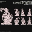 PantyAndStocking_Standard_Display.png Panty & Stocking STL for 3D Printing