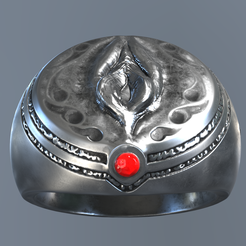 1.png 3D file the RING POWER・Template to download and 3D print