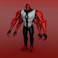 bh.png Ben 10000 - fourarms 3d Print Ready Model (Articulated)