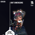 Nekomata-Dimensions.png Nekomata - Chuya Factory Chibi Collector Series Modelo de impresión 3D