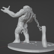 trollfini6.png The cave TROLL The Lord of the Rings 3D print model