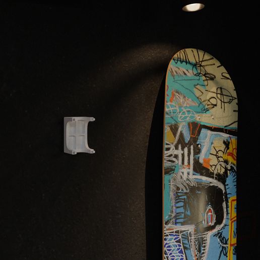 deck2.jpg スケートボード用壁掛けホルダー