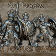 Sea-Peoples-Warbands.jpg Sea Peoples Army Pack (+30 models). 15mm and 28mm pressupported STL files.