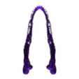 Majugasaurus jaw remesh.stl Majungasaurus Schädel 3D-Druck - Dinosaurier