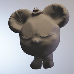 minnibulle.jpg Бесплатный OBJ файл Minnibulle (girl mouse series minitoys)・3D-печатная модель для загрузки