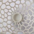 Picsart_23-03-18_13-22-55-900.jpg Voronoi sphere tea light holder. Cellular vase candle holder.