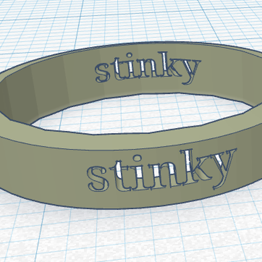 stinky ring 3D model